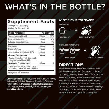 Six Star Pre Workout PreWorkout Explosion Pre Workout Powder for Men & Women PreWorkout Six StarBuy Supplements Australia
