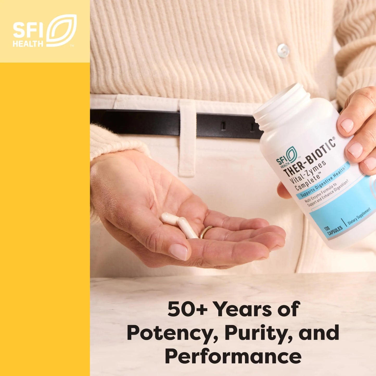 SFI Health VitaPrime - Iron Free Multivitamin for Women & Men - Promote Immune Function & Support Nutritional Gaps SFI Health