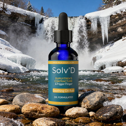 SOLV'D – Natural Relief for Dupuytren’s Contracture | A Powerful Blend of Mixed Tocopherols, Rose Hips, and DMSO, Reduces Scarring and restores Flexibility. Also for Gamer’s Thumb & Trigger Finger! SOLV'DBuy Supplements Australia