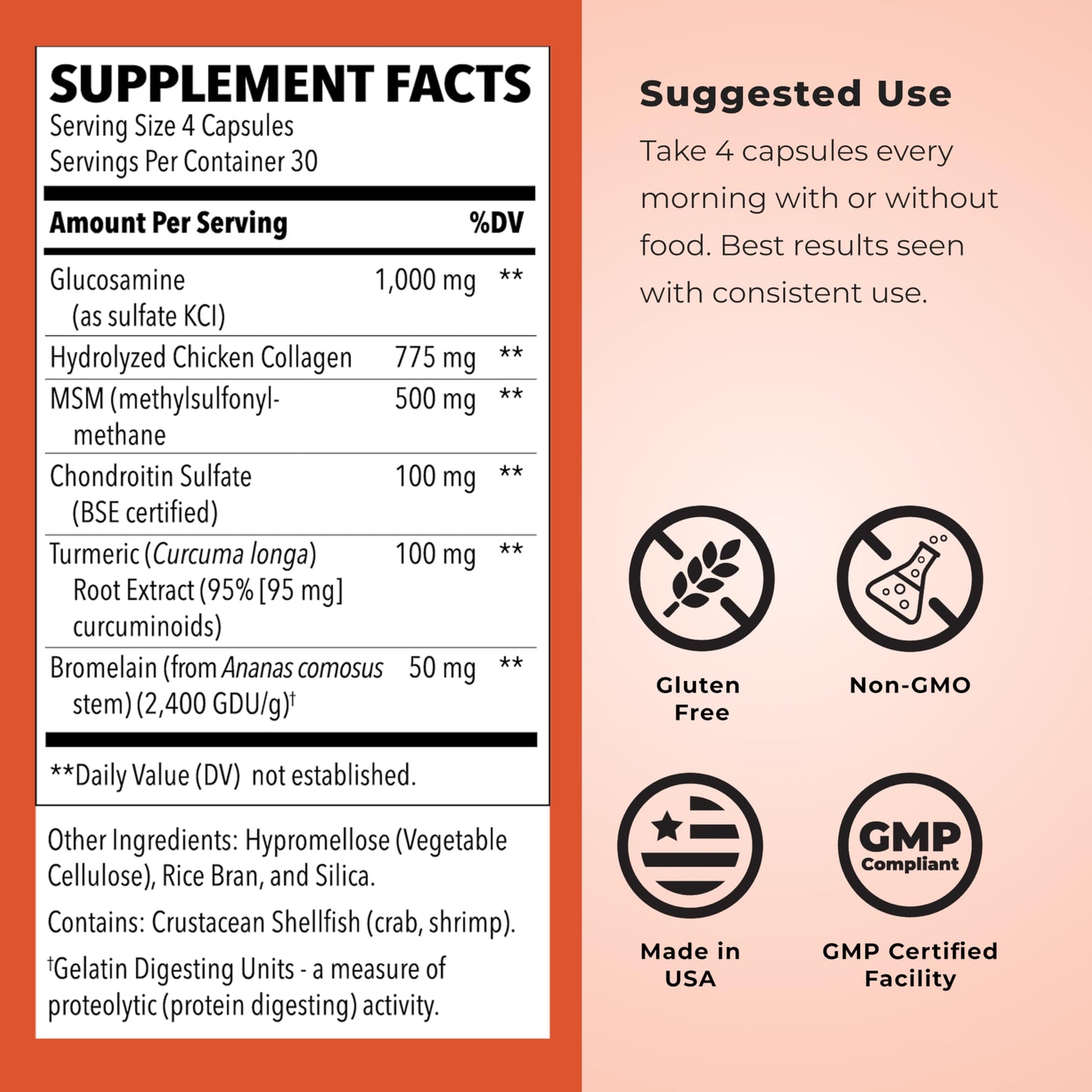 LifeSeasons Mobili-T - Joint Support Supplement - Reduces Aches & Discomforts - Increase Range of Motion - Rebuild Tissue & Cartilage - MSM Chondroitin Collagen Glucosamine & Turmeric - 120 Capsules LifeSeasonsBuy Supplements Australia
