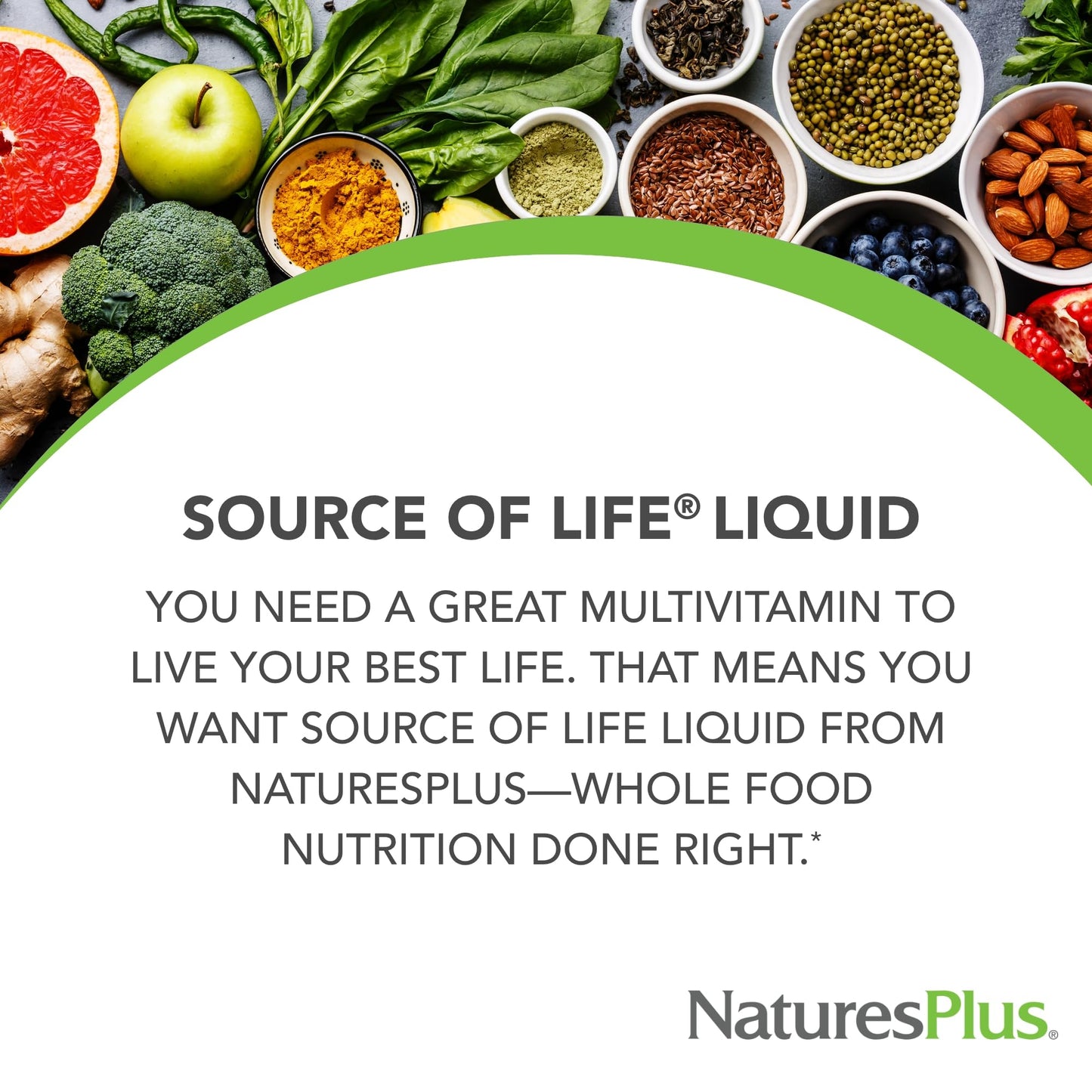 NaturesPlus Source of Life Liquid - 30 fl oz - Tropical Fruit Flavor - Wholefood Supplement, Energy Booster, Antioxidant - Vegetarian, Gluten-Free - 30 Servings Aus HealthcareBuy Supplements Australia