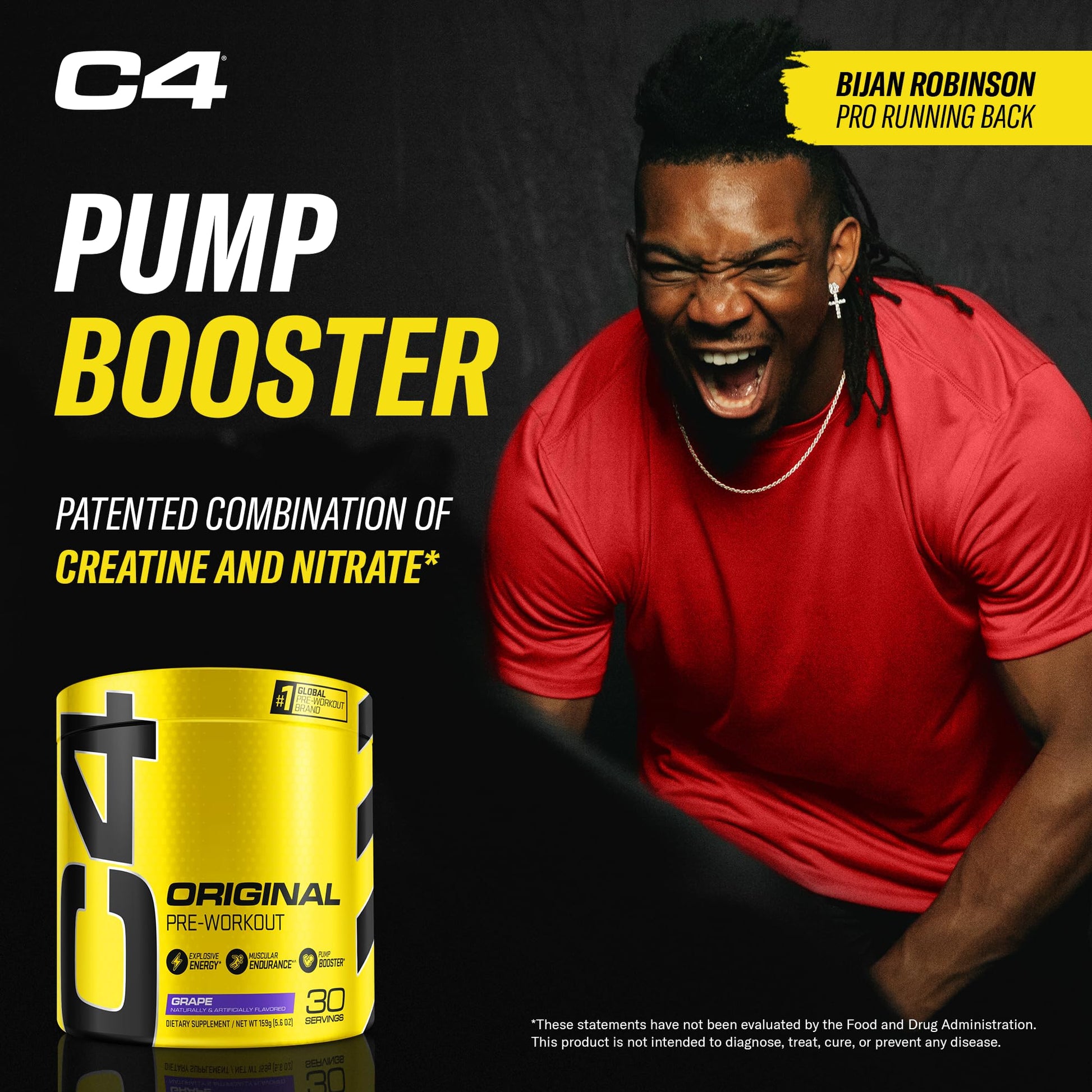 Cellucor C4 Original Pre Workout Powder Grape Sugar Free Preworkout Energy CellucorBuy Supplements Australia