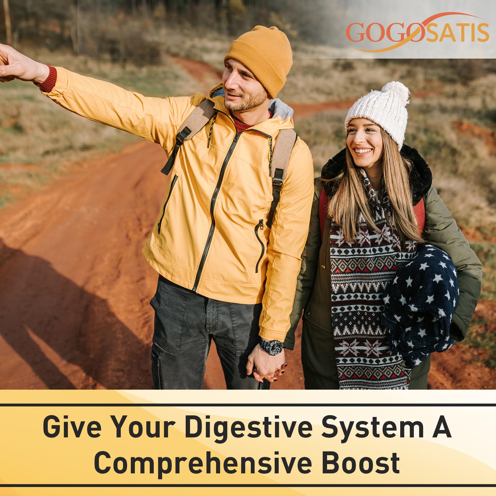 Probiotics for Women & Men, 300 Billion CFU 11 Strains, Probiotic with Organic Herbal GOGOSATISBuy Supplements Australia