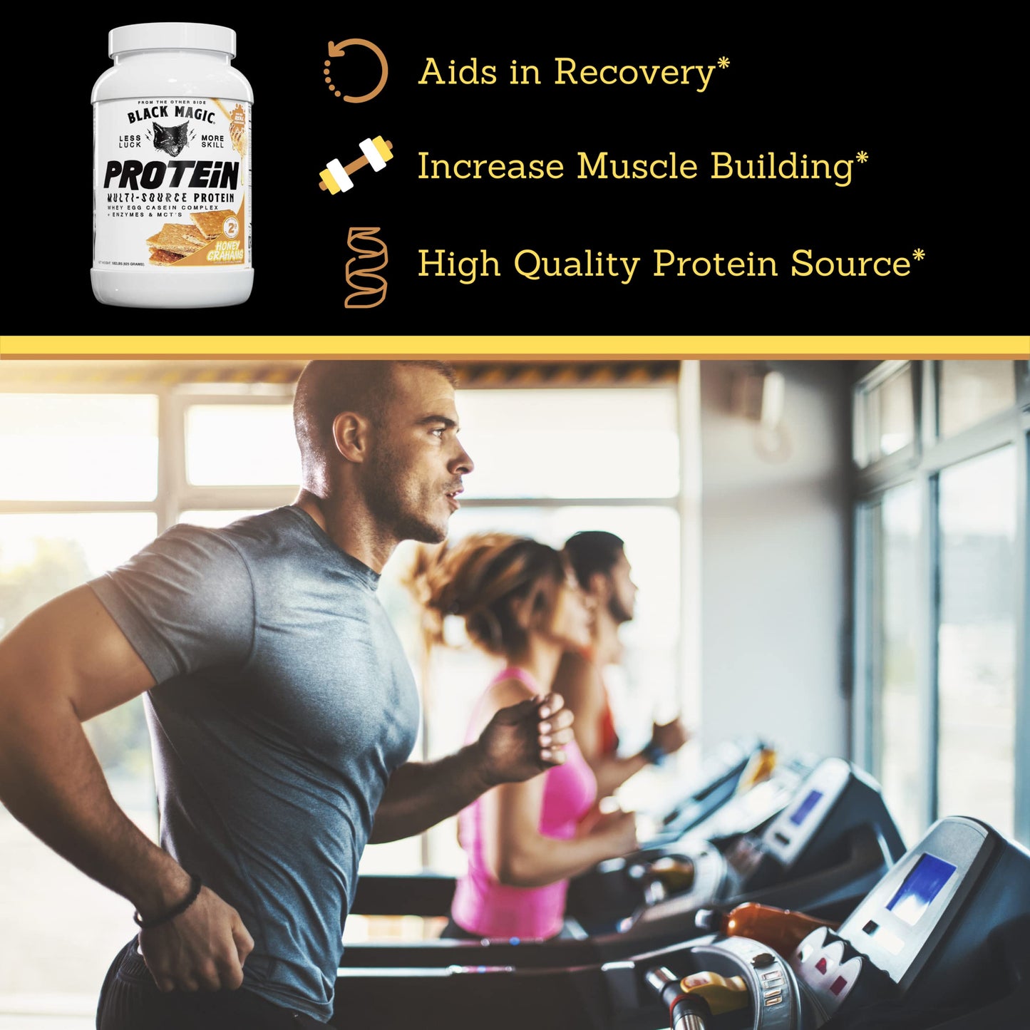 Worldwide Nutrition Bundle, 2 items: Black Magic Multi-Source Protein Powder - Whey Worldwide NutritionBuy Supplements Australia