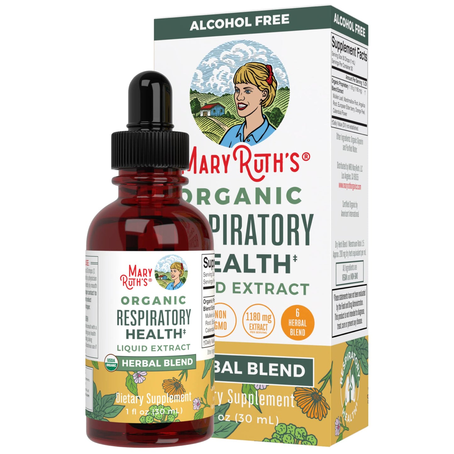 MaryRuth's | USDA Organic Respiratory Health Herbal Supplement Extract MaryRuth OrganicsBuy Supplements Australia
