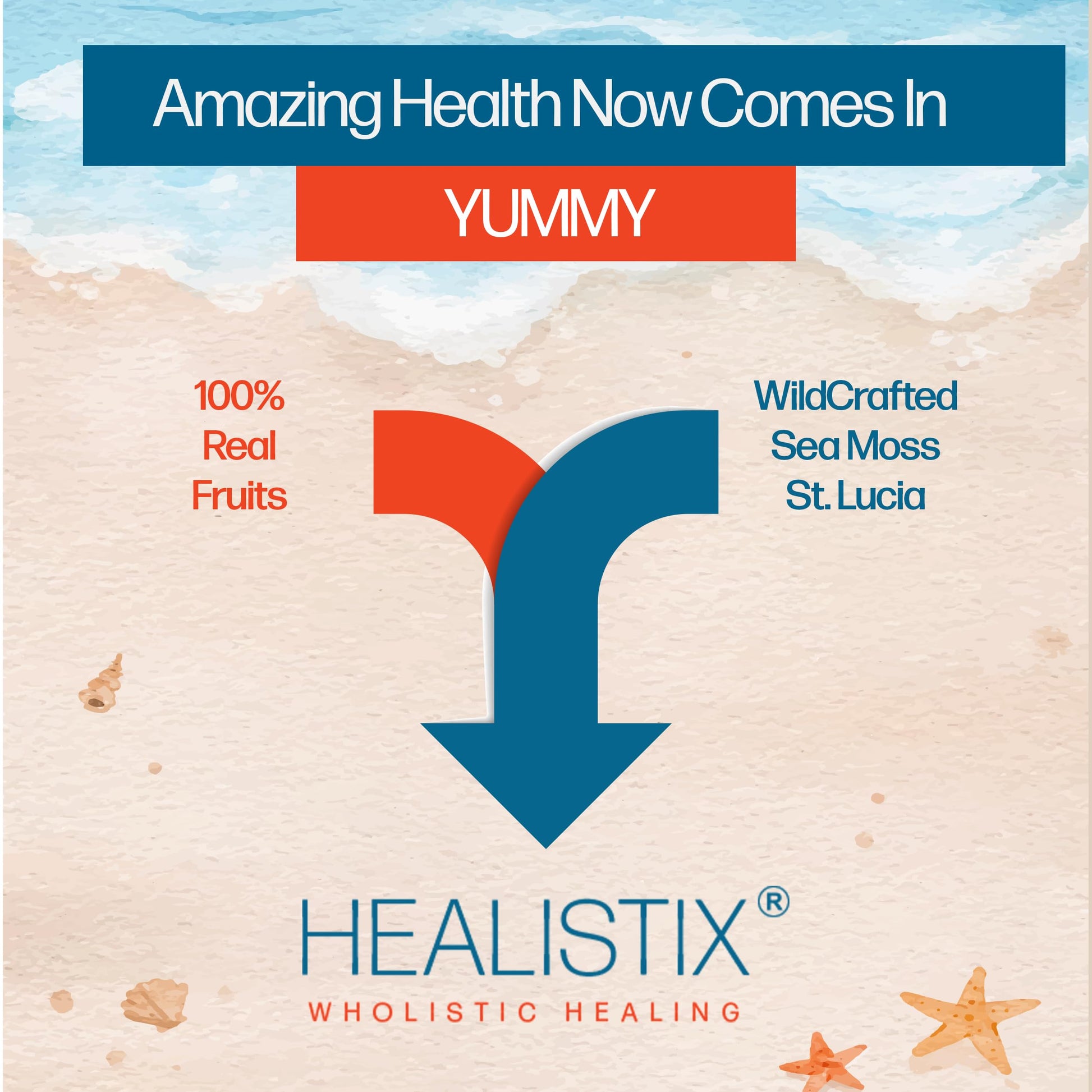 Healistix Irish Sea Moss Gel- St Lucia Wildcrafted Seamoss Gel, Packed with 92 Vitamins HX HEALISTIXBuy Supplements Australia