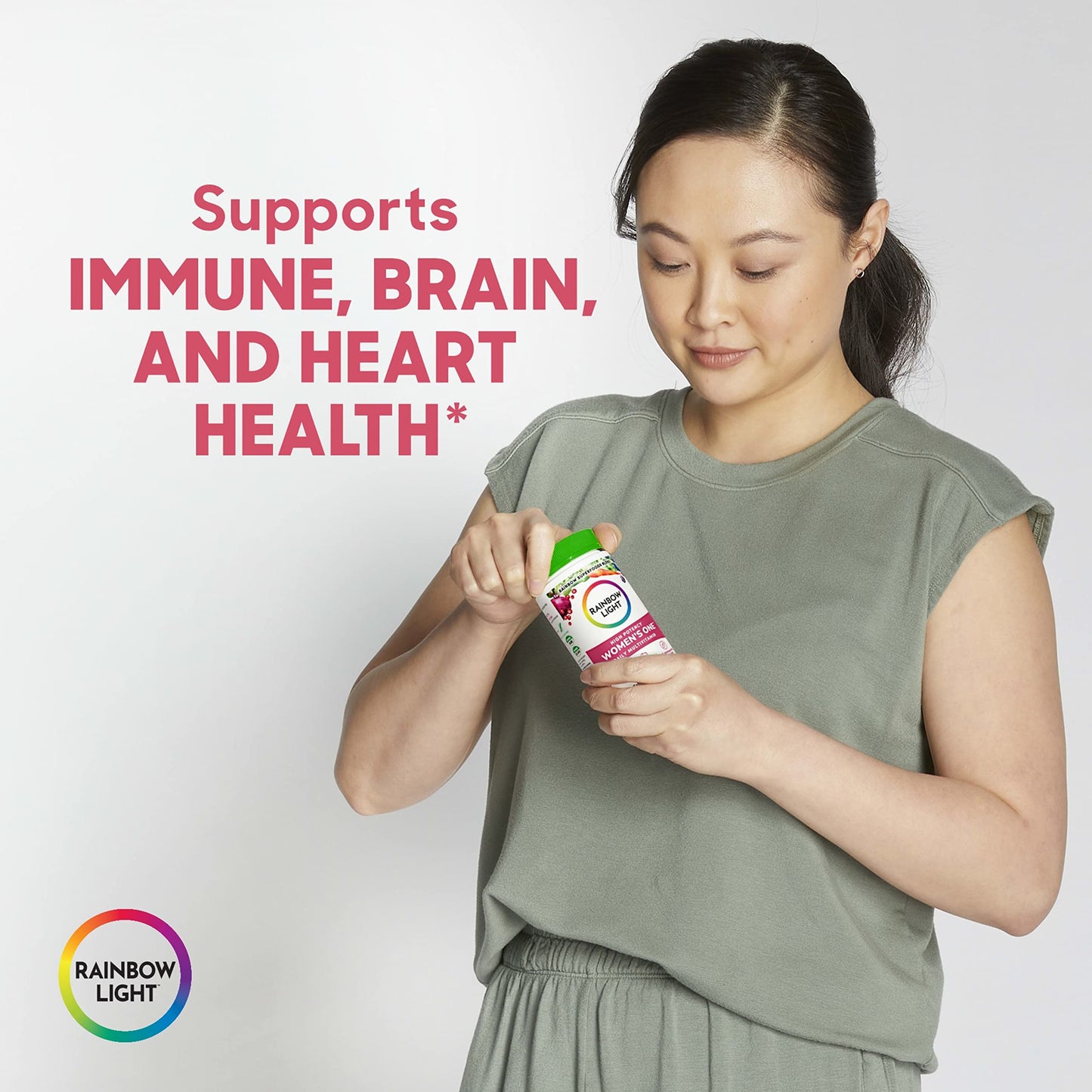 Rainbow Light Womens One High-Potency Daily Multivitamin, Womens Multivitamin Provide Rainbow LightBuy Supplements Australia