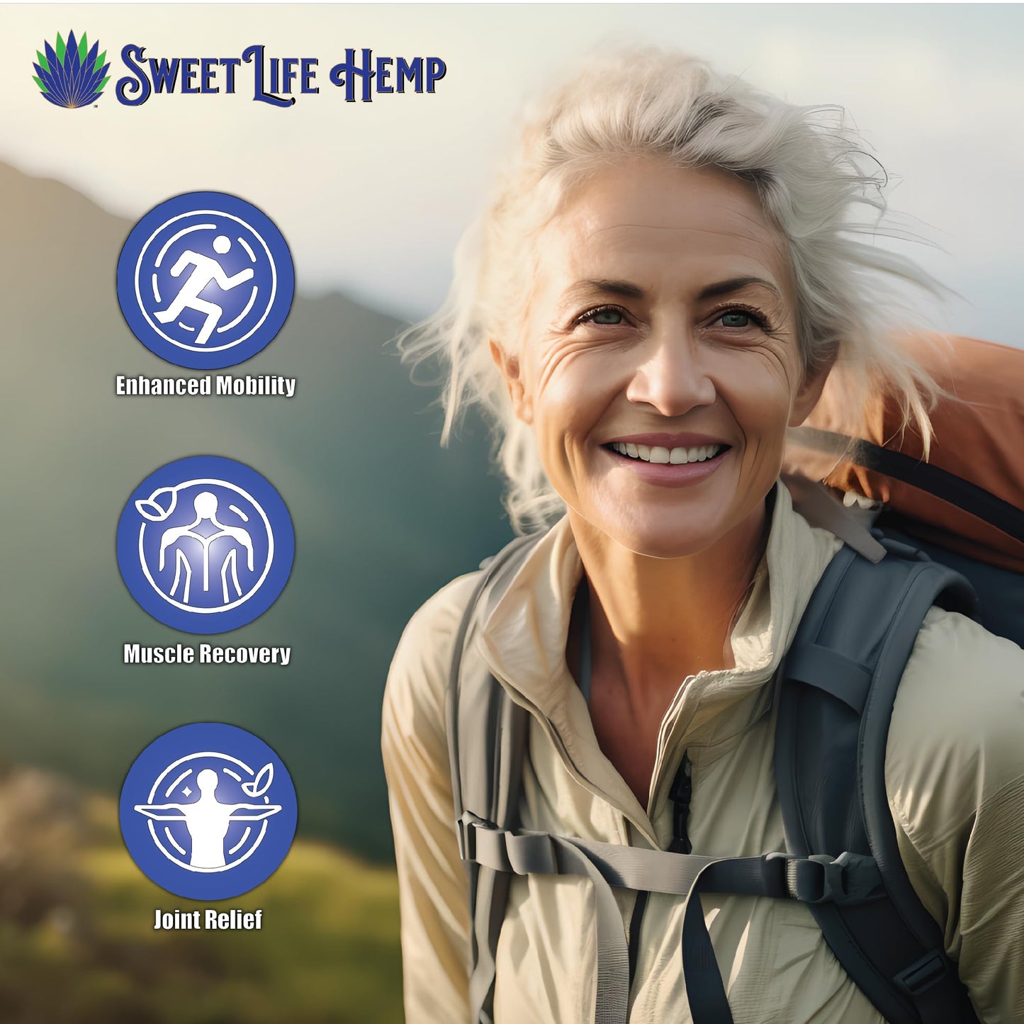 Sweet Life | Hemp Salve Stick | 3000mg | Organic Botanical Balm | Twist-Up Applicator | Small Business | Muscle & Joint Comfort Sweet LifeBuy Supplements Australia