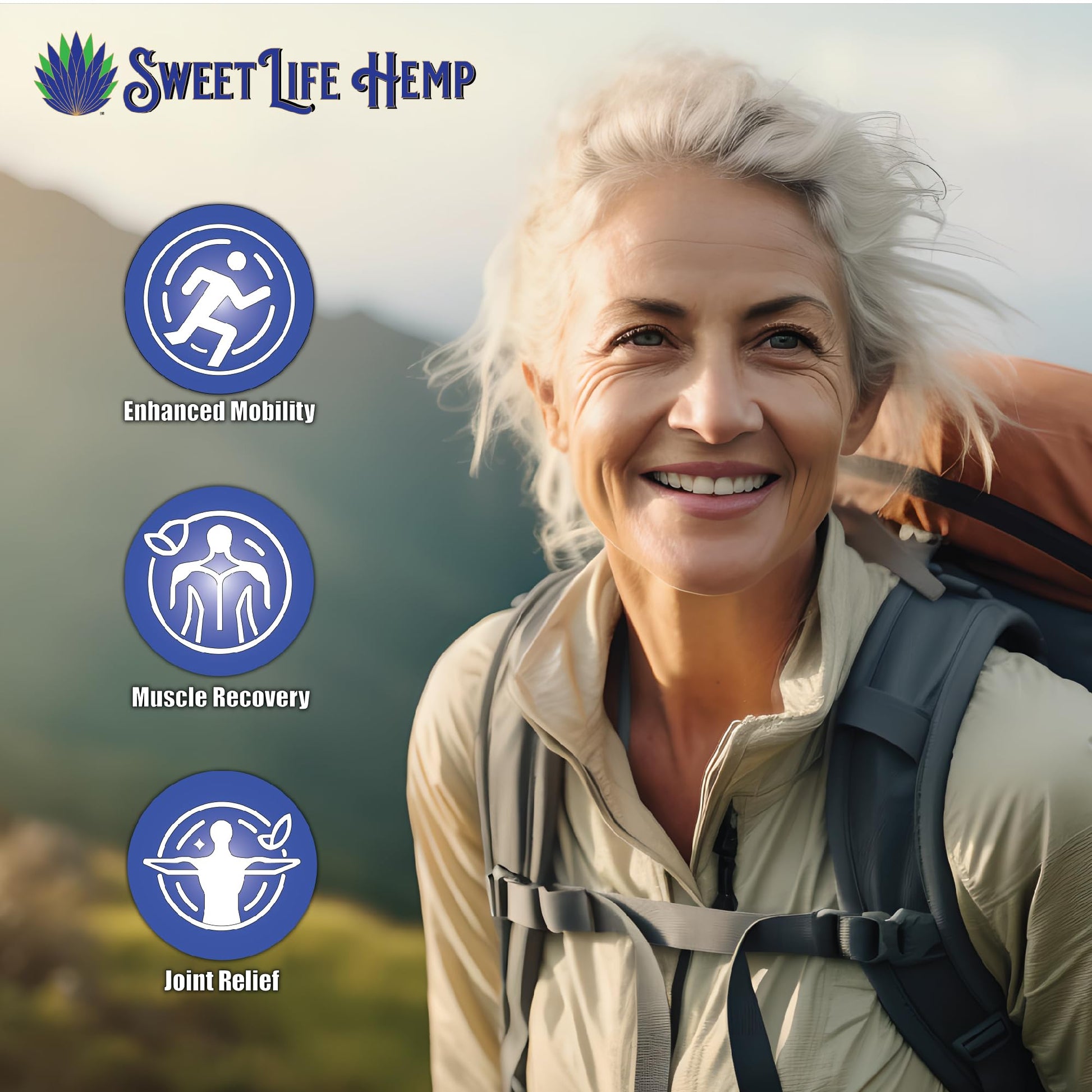 Sweet Life | Hemp Salve Stick | 3000mg | Organic Botanical Balm | Twist-Up Applicator | Small Business | Muscle & Joint Comfort Sweet LifeBuy Supplements Australia