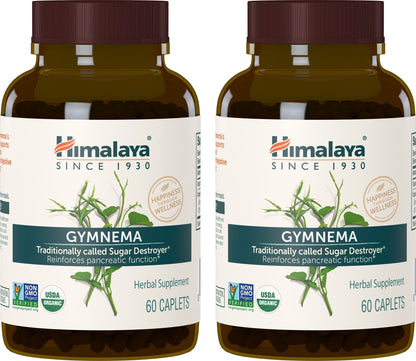 Himalaya Organic Gymnema Sylvestre for Glucose Metabolism, 700 mg HimalayaBuy Supplements Australia