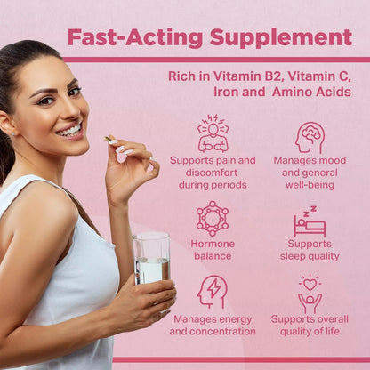 Strength & Spices Hormone Balance 100% Natural Estrogen Supplement – 12 Ingredients w Dong Quai - 60 Vegan UK Made 1000mg Capsules – Fertility and Menstrual Comfort STRENGTH & SPICES100% Natural Vegan Food SupplementsBuy Supplements Australia