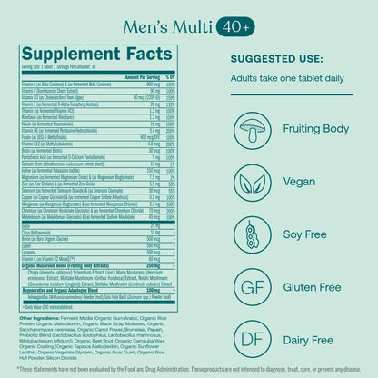 True Grace One Daily Men's Multivitamin 40+ (30 Vegan Tablets) + One Daily Women’s Multivitamin 40+ (30 Vegan Tablets) True GraceBuy Supplements Australia