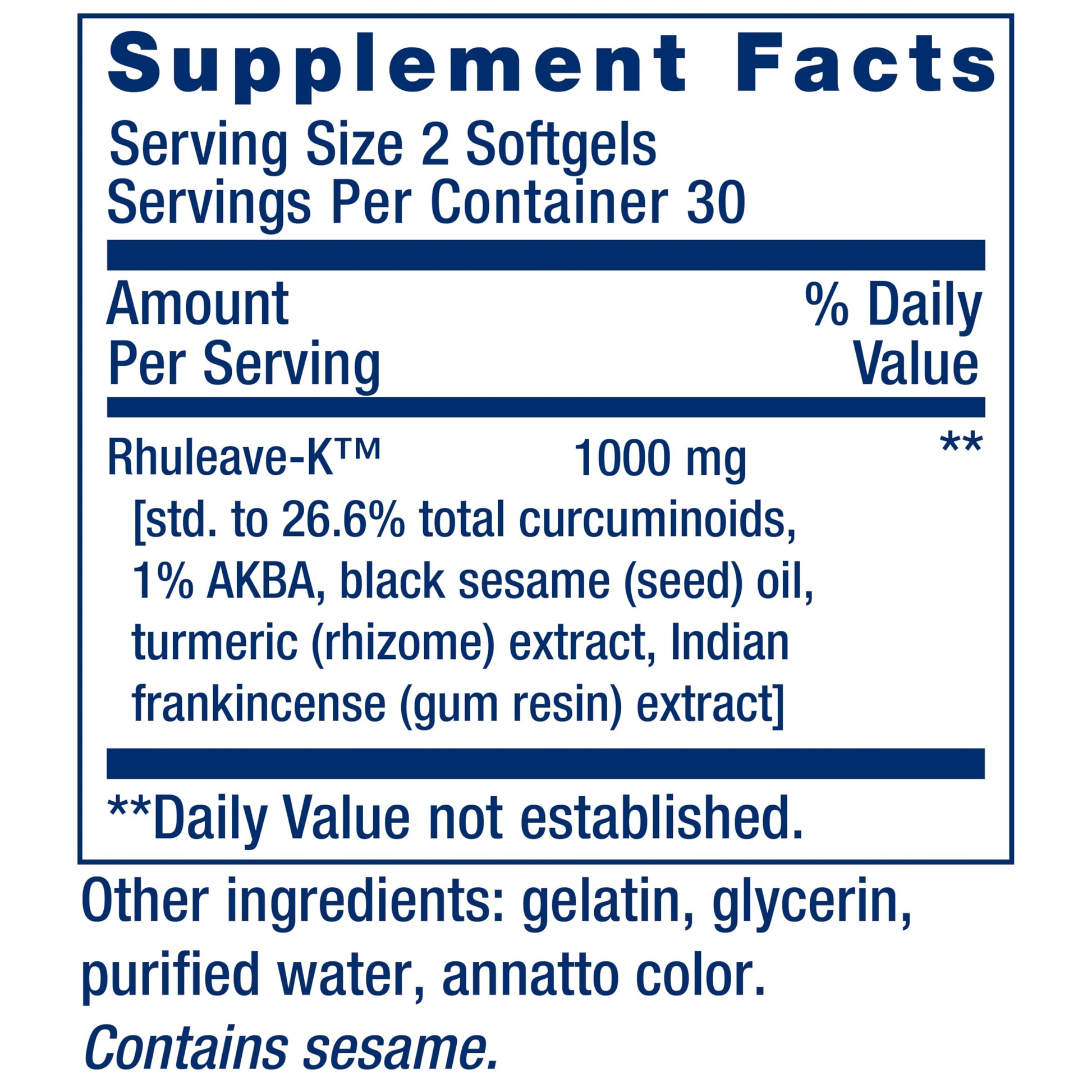 Life Extension Fast Acting Relief, Black Sesame Seeds, Turmeric, Boswellia, Joint Support Supplement, Quick Relief for discomfort in Bones, Joints & Muscles, Gluten-Free, Non-GMO, 60 softgels Life ExtensionBuy Supplements Australia