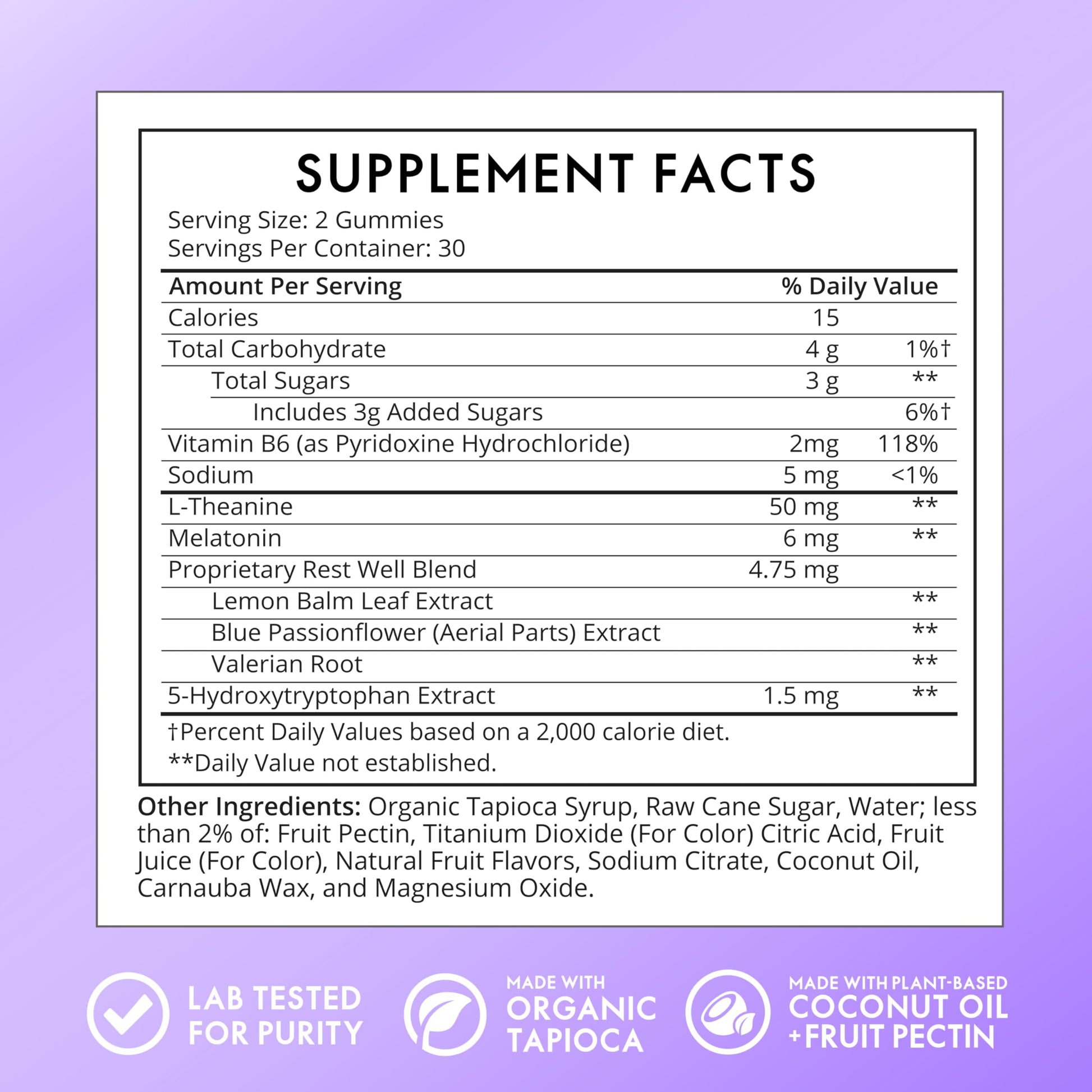 Sugarbear Sleep Aid Gummies for Adults with Melatonin 6mg, Magnesium SugarBearHairBuy Supplements Australia