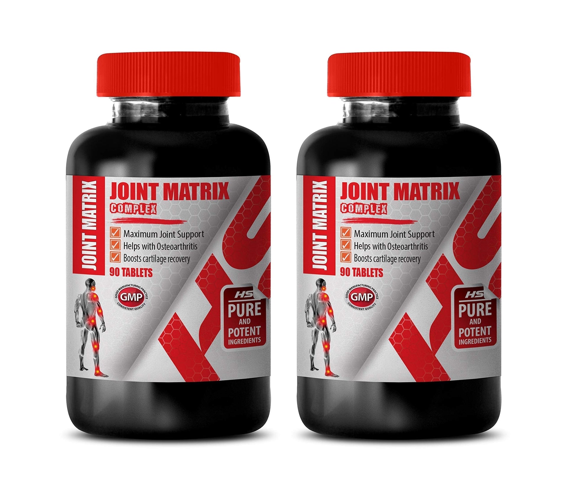 Performance Mobility - JOINT MATRIX COMPLEX - Wellness Essentials, Vitality Blend, Herbal Wellness, Strength & Support, Comprehensive Formula, Full-Range Motion 2 Bottles 180 Capsules Healthy Supplements LLCBuy Supplements Australia