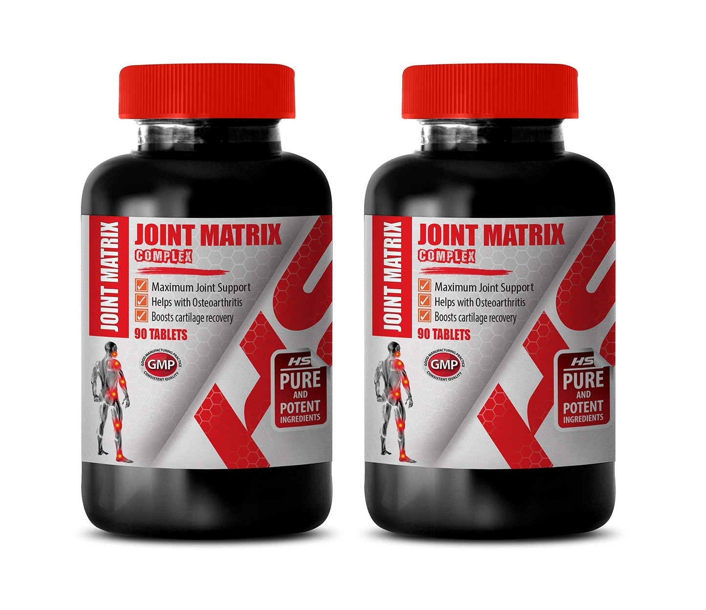 Herbal Strength Blend - Joint Matrix Complex - Everyday Movement, Vital Support, Nutritional Balance, Joint Blend, Structural Strength, Functional Motion 2 Bottles 180 Capsules Healthy Supplements LLCBuy Supplements Australia