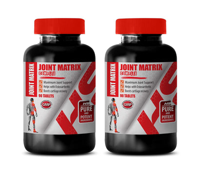 Herbal Strength Blend - Joint Matrix Complex - Everyday Movement, Vital Support, Nutritional Balance, Joint Blend, Structural Strength, Functional Motion 2 Bottles 180 Capsules Healthy Supplements LLCBuy Supplements Australia