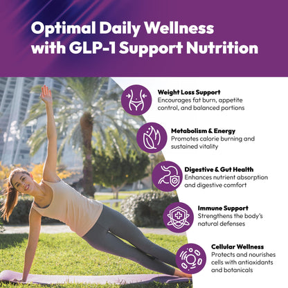 Revion LABS GLP-1 Support Weight Loss Supplement - Natural Appetite Suppressant for Women Men - Berberine Support Activate Hunger Control Curb Cravings Boost Metabolism Fat Burn & Gut Health Revion LABSBuy Supplements Australia