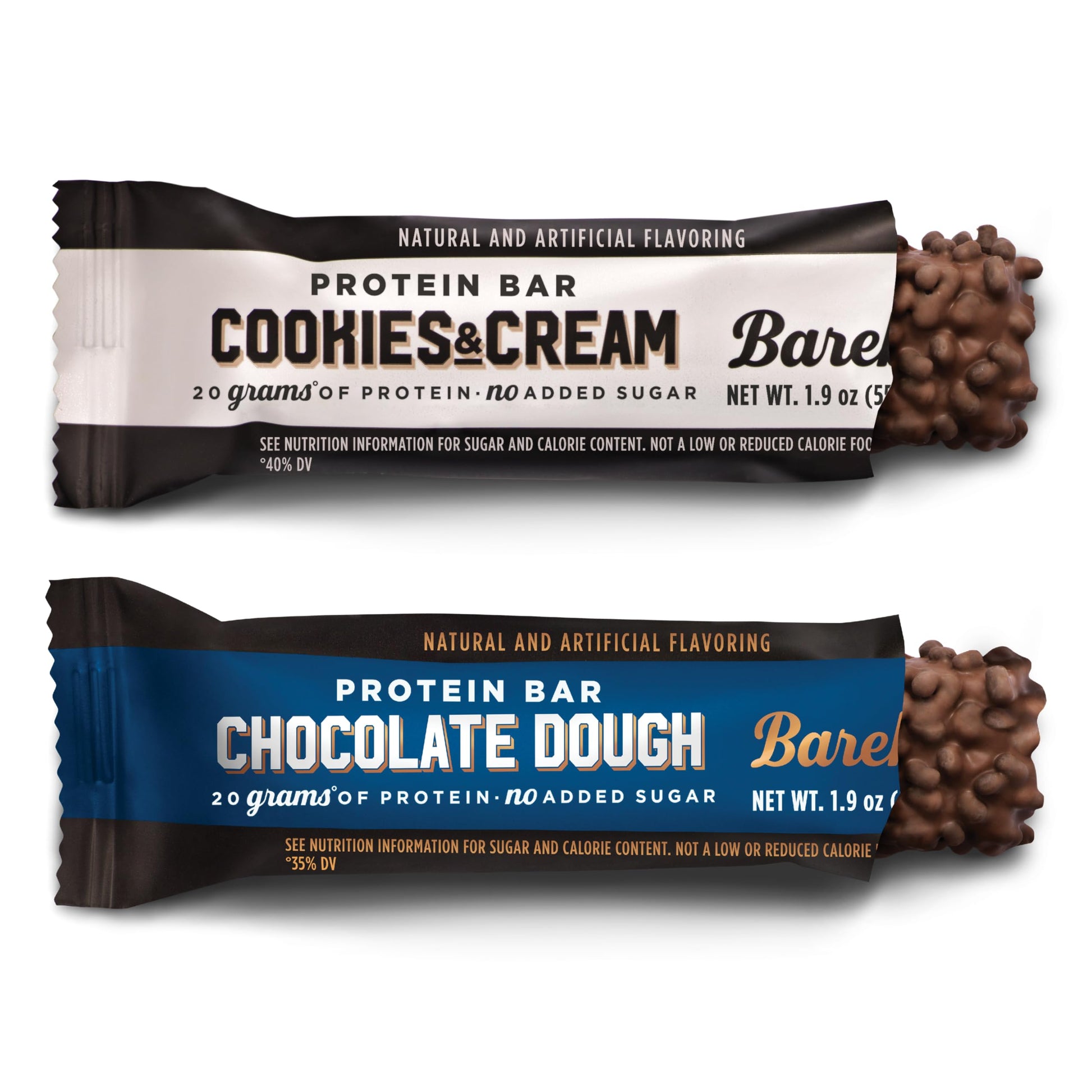 BAREBELLS Protein Bars Variety Value Pack - 16 Count, 1.9oz Bars - Protein Snacks BAREBELLSBuy Supplements Australia