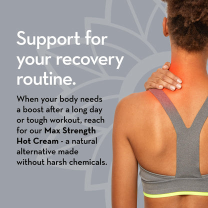 Pure Body Naturals Max Strength Hot Cream – Warming & Cooling Cream with Capsaicin and Menthol – Soothing Comfort for Overworked Muscles – 8.8 oz Pure Body NaturalsBuy Supplements Australia