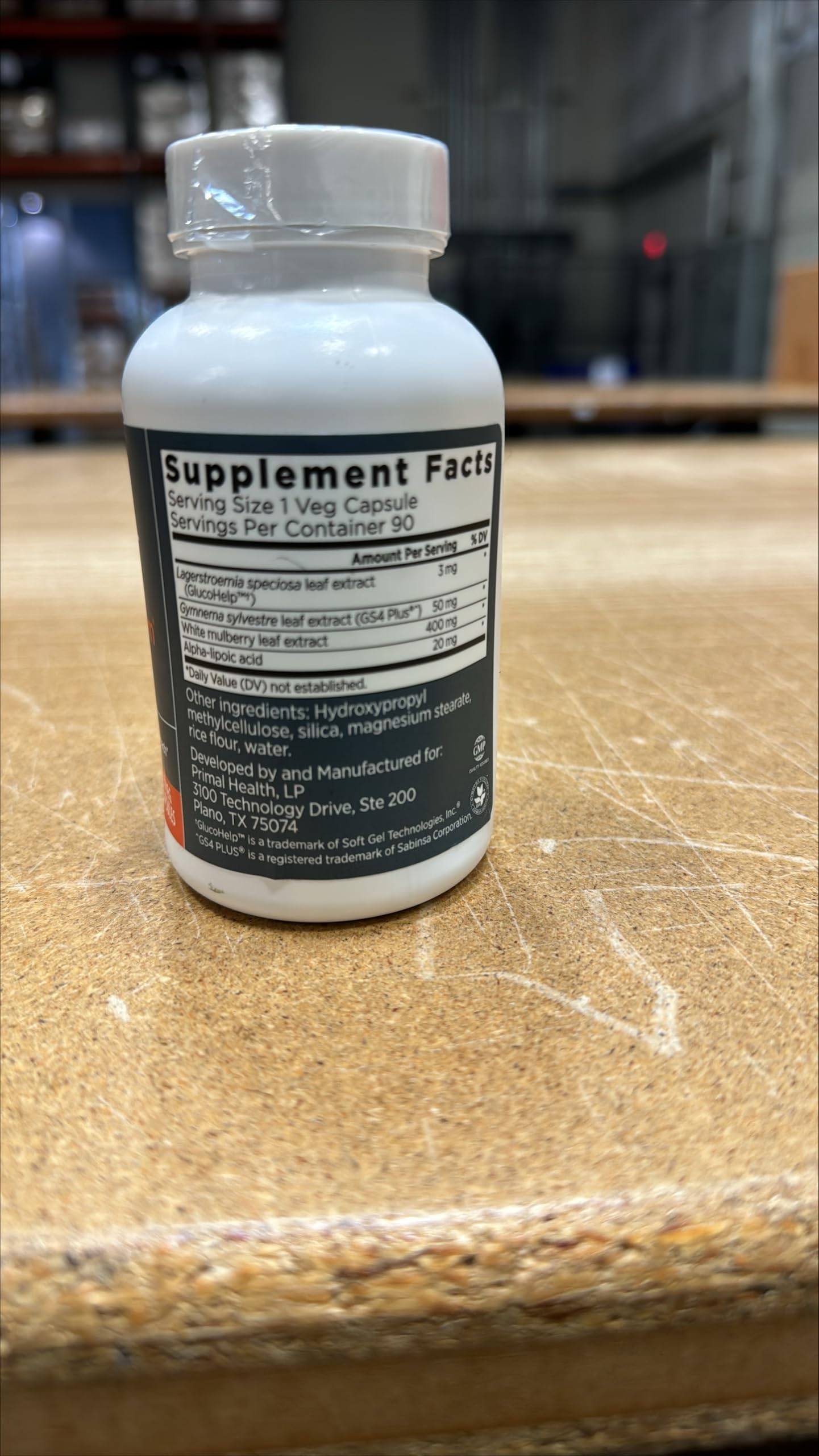 Primal Labs GlucoBurn Support Supplement with White Mulberry Leaf Extract and Alpha Lipoic Acid, 90 Veg capsules Primal LabsBuy Supplements Australia