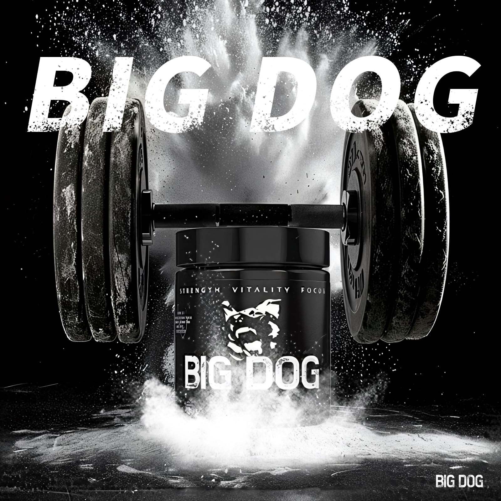 Big Dog Total Male 3-in-1 Total Alpha Blend Men’s Must-Have, Non-GMO - Natural Energy & Endurance Support, 60 Count (Big Dog Total - 1Pcs) FMRFMRBuy Supplements Australia