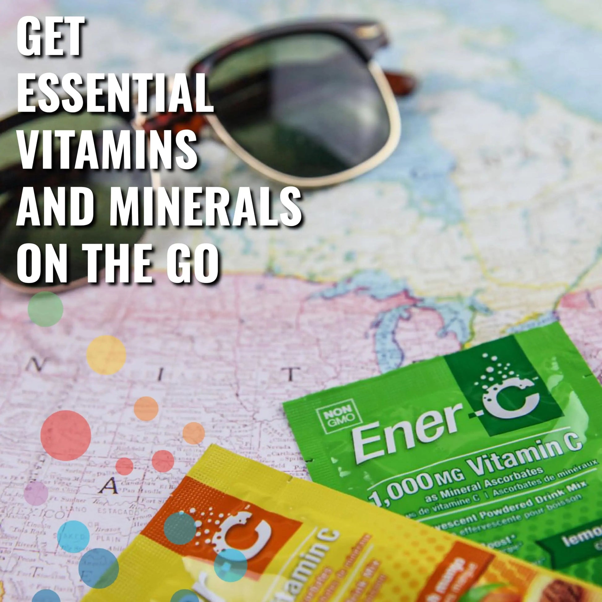 Ener-C Multivitamin Drink Mix - Vitamin Packets for Water, Electrolytes Powder Packets, Vitamin Drink Mix, Hydration Liquid Mix Ener-C