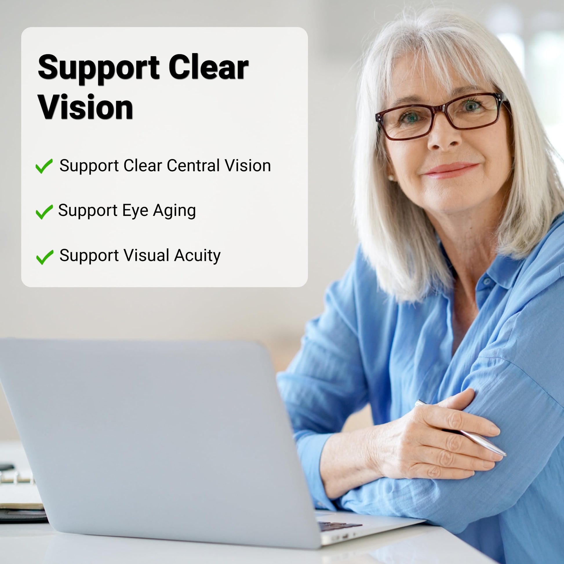 UpNourish AREDS 2 Eye Vitamins for Seniors - Lutein Eye Health Supplement for Adults - Computer Eye Strain Relief, Ocular Health and Dry Eye Support - Vision & Eye Supplements for Women and Men UpNourishBuy Supplements Australia