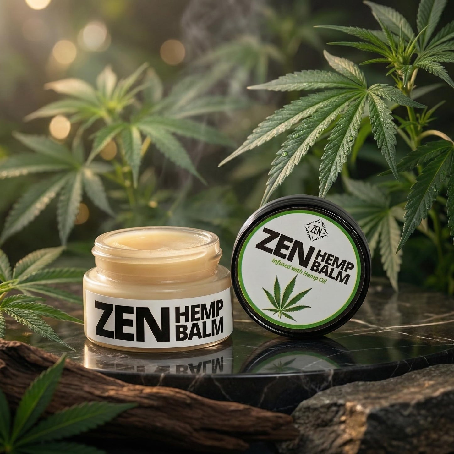 ZEN Hemp Balm – Concentrated Plant-Based Topical Balm – 0.7 oz ZENBuy Supplements Australia