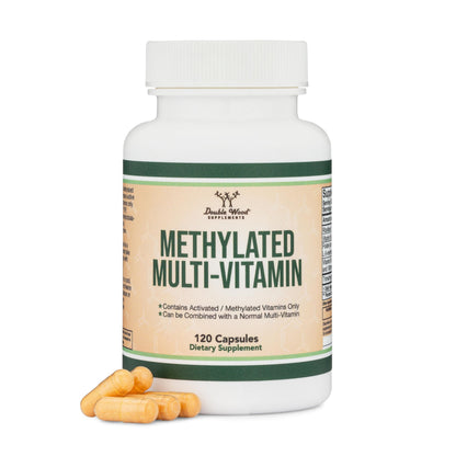 Methylated Multivitamin (Methylated and Activated Vitamins Only - Methylated B Complex with Trimethylglycine Double Wood SupplementsBuy Supplements Australia