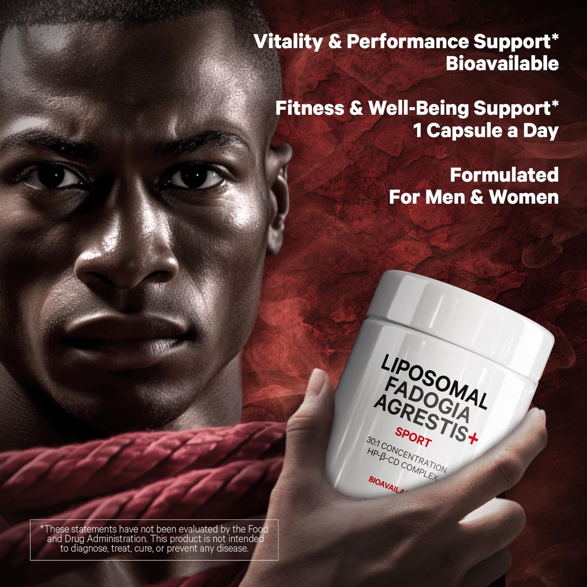 Codeage Liposomal Fadogia Agrestis 600mg Supplement - Fadogia Agrestis 30:1 Extract, Vitamin D3, Zinc, Fenugreek, BioPerine Black Pepper - 2-Month Supply - Liposomal Delivery - Non-GMO, 60 Capsules CodeageBuy Supplements Australia