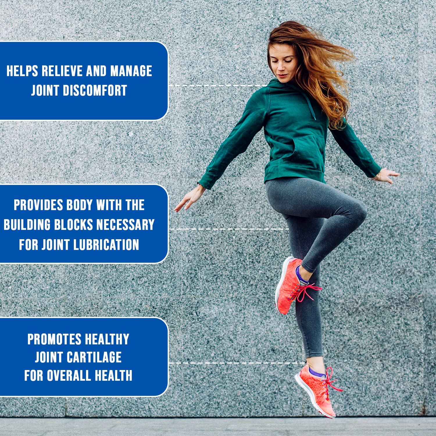 Wellgenix Osteogenix Advanced Joint Flex Formula (90 Ct) - Knee Supplement with Collagen II, Glucosamine, Chondroitin, MSM & HLA - Lubrication & Discomfort Support Tablets for Men & Women WellgenixBuy Supplements Australia