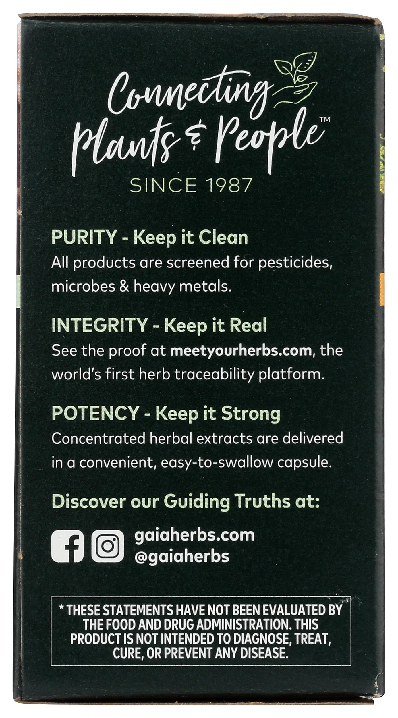 Gaia Herbs Gas & Bloating - Provides Relief from Occasional Gas and Bloating Gaia HerbsBuy Supplements Australia