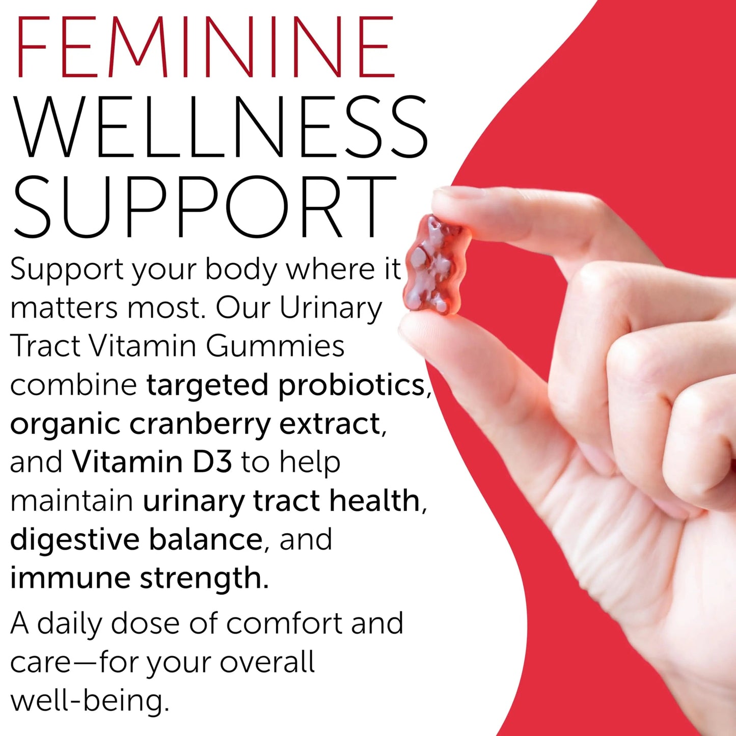 Cranberry Gummies UTI Treatment for Women | Urinary Tract Support for Women | Daily UTI Defense with Cranberry & Probiotics | Promotes Urinary Comfort & Normal Frequency | 60 Gummies Terramed Just Think ComfortBuy Supplements Australia