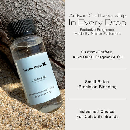 Better Than X Beachgrass Fragrance Oil - Lost Diamond Oceanic Scent for Diffusers - Premium Scent BETTER THAN XBuy Supplements Australia