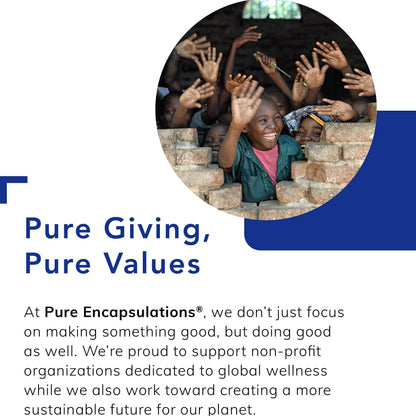 Pure Encapsulations Quercetin - Supplement with Bioflavonoids - 60 Caps