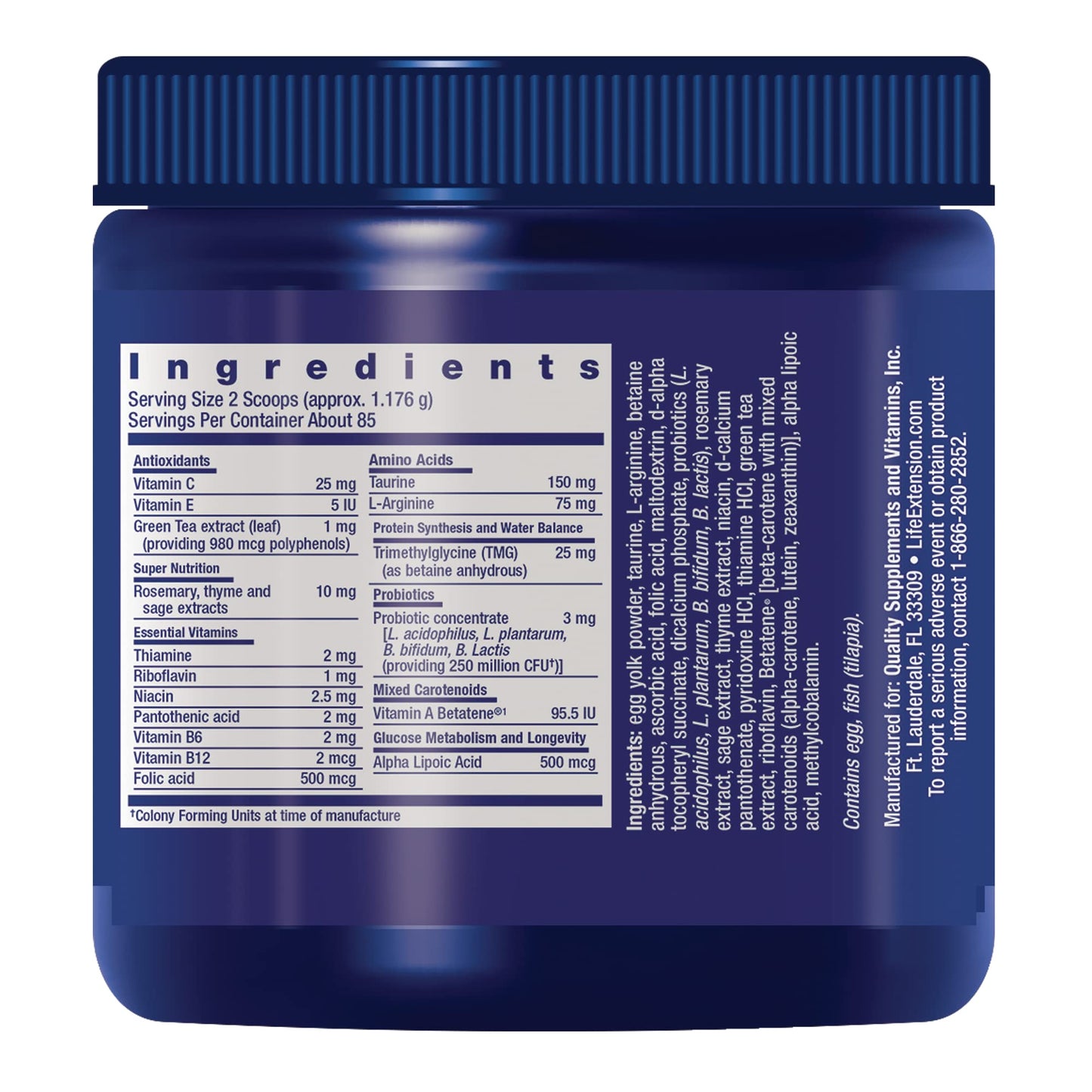 Life Extension Cat Mix – For Heart, Kidney & Pancreatic Function + Gut Health Life ExtensionBuy Supplements Australia
