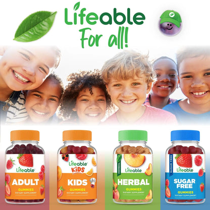 Lifeable Multivitamin & Multimineral with Iron Chewables for Kids – Vegetarian – Gluten Free Vegetarian – Great Tasting Doctors OrdersBuy Supplements Australia