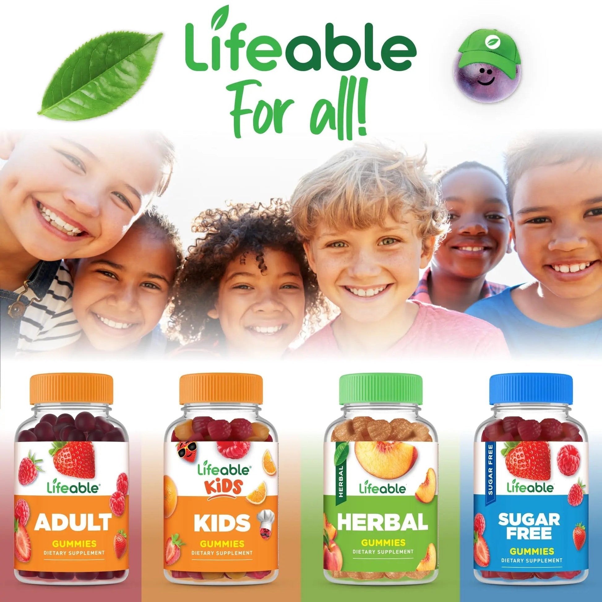 Doctors Finest Multivitamin Gummies for Kids - Vegetarian, GMO-Free & Gluten Free - Great Tasting Fruit Flavors Pectin Chews - 120 Jellies Doctors OrdersBuy Supplements Australia