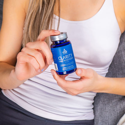Thrivous Clarity Daily Nootropic – Cognitive Support & Mood Formula with Bacopa (Synapsa®), L-Theanine, Rhodiola Rosea, Vitamin B Complex