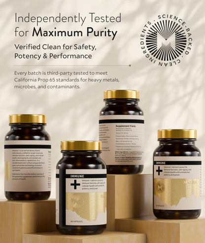 Manna Immune+ Capsules | 500mg Amla Extract & 500mg Rosehip Extract | Vitamin C Supplement for Immune Boost, Antioxidants, Heart Health, Digestion & Immune System Support | For Daily Use | 60 Count M MannaBuy Supplements Australia