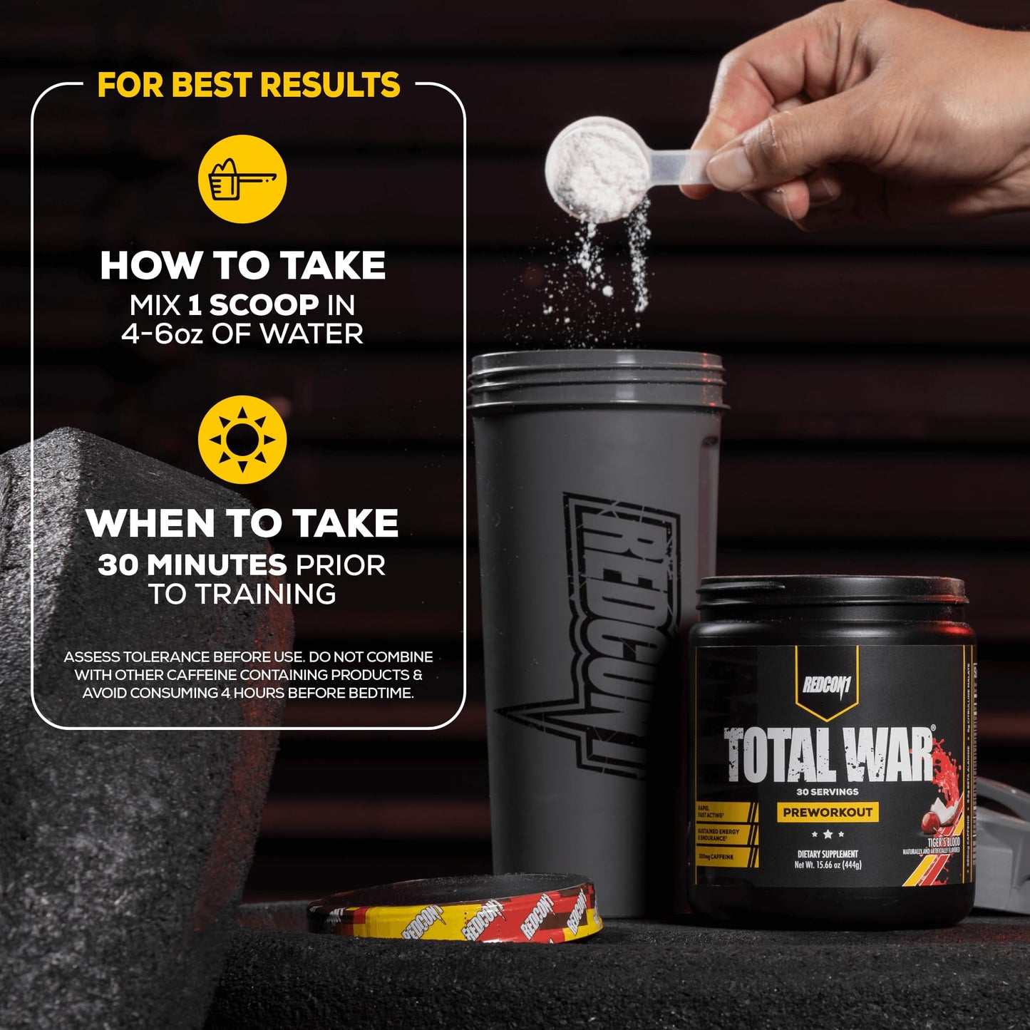 REDCON1 Total War Pre Workout Powder, Kiwi Lime - Beta Alanine + Citrulline Malate Keto REDCON1Buy Supplements Australia