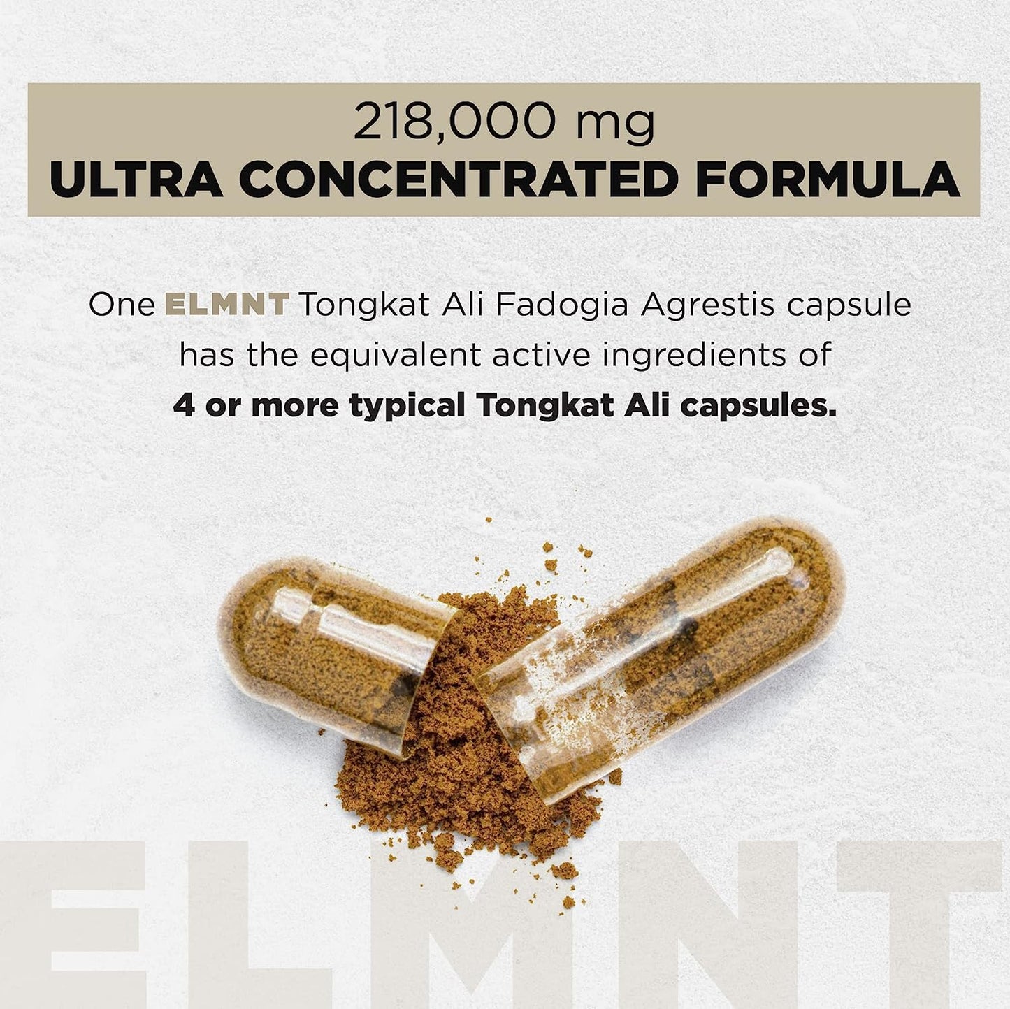 228,000mg 200x Strength Tongkat Ali for Men w. Fadogia Agrestis Extract - 10% Eurycomanone Longjack Highest Potency Fadogia Agrestis Tongkat Ali Supplement - Muscle Growth & Test Support Pills for Men TERRA ELMNTBuy Supplements Australia