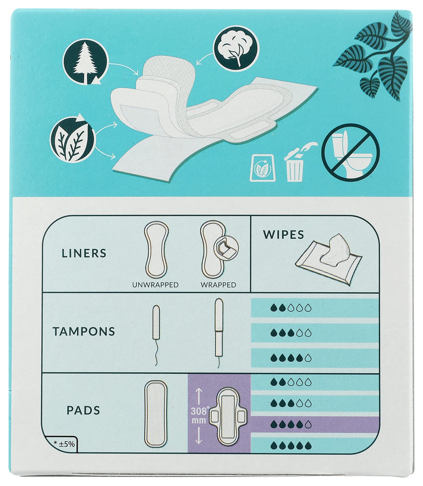 Natracare Slim Fitting Ultra Pads with Wings, Long, Made with Certified Organic Cotton NATRACAREBuy Supplements Australia