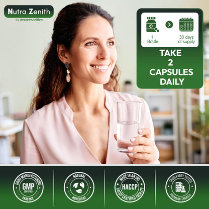 AKG Anti-Aging & Energy Boost Supplement with Vitamin B6, Vitamin C & L-Arginine – 60 Capsules for Youthful Skin, Cellular Renewal & Vitality Support Arazo NutritionBuy Supplements Australia