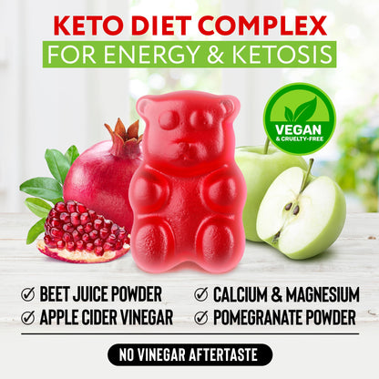Keto ACV Gummies 1500 mg - ACV Keto Gummies for Weight Loss & Detox - Vegan Apple KETO BIOLOGYBuy Supplements Australia