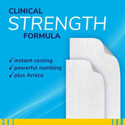 Dr. Scholl’s Clinical Strength 12-Hour Pain Relief Hydrogel Patches 10ct - 4% Lidocaine for Powerful Numbing, Instant Cooling Pain Relief with Menthol, Added Arnica, for Hands, Feet, Neck, Back & Legs Dr. Scholl'sBuy Supplements Australia