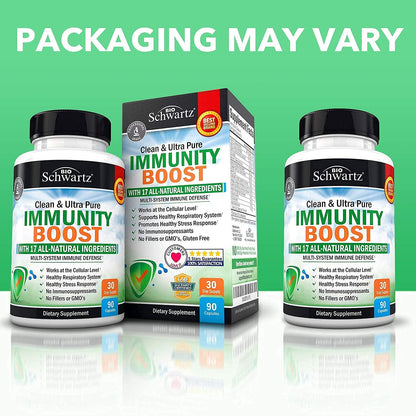 Immune Support Supplement with Vitamin C 1000mg Zinc Elderberry Extract Ginger BioSchwartzBuy Supplements Australia