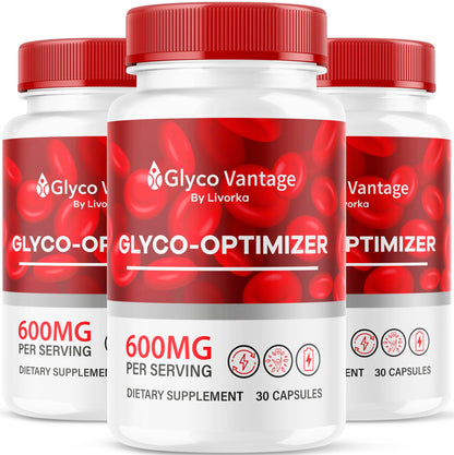 (3 Pack) Glyco Vantage Glyco Optimizer, Glyco Vantage, Glyco Vantage Capsules, Glyco Vantage Joint Optimizer, GlycoVantage Glyco Optimizer Pills, Glyco Vantage Support, 90 Capsules For 3 Months LIVORKABuy Supplements Australia