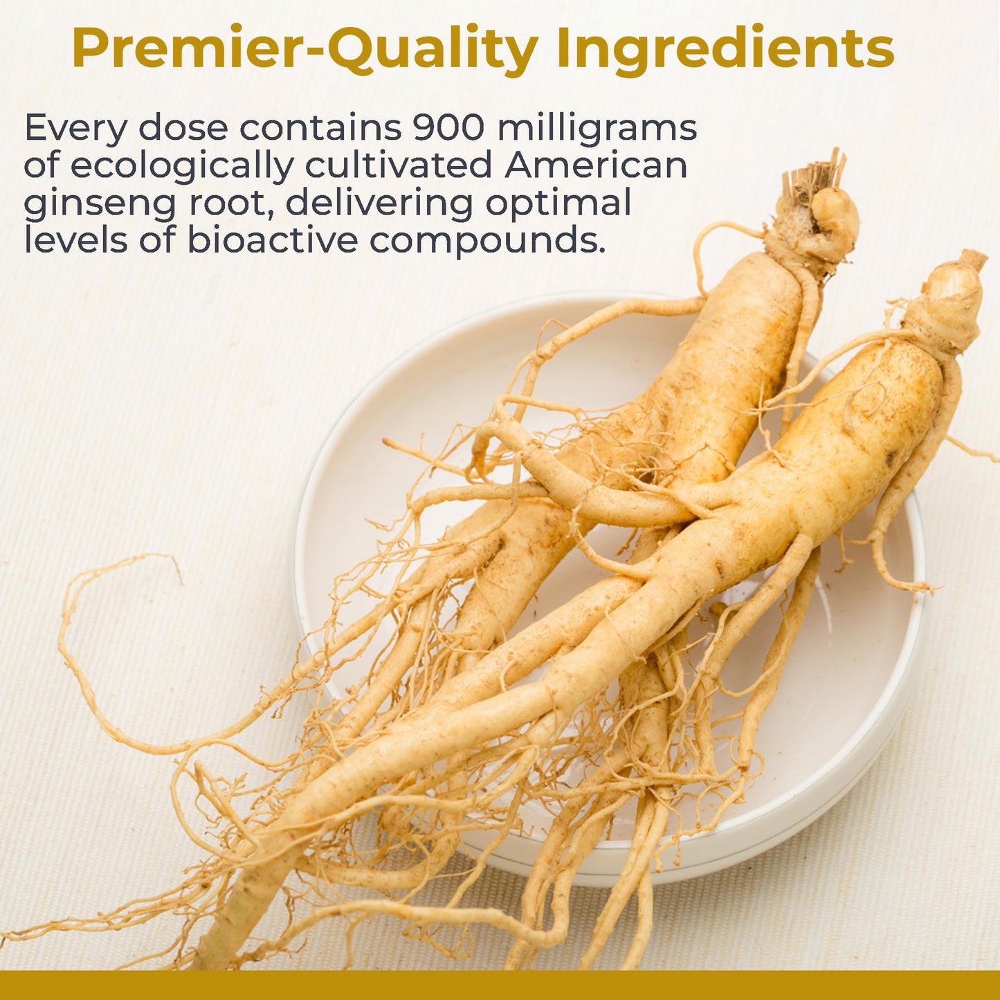 Premier Research Labs American Ginseng Supplement - American Ginseng Capsules, Herbal Ginseng Root Pills, North American Ginseng Herb Extract, Calming Energy Supplement - 60 Plant-Based Capsules Premier Research LabsBuy Supplements Australia